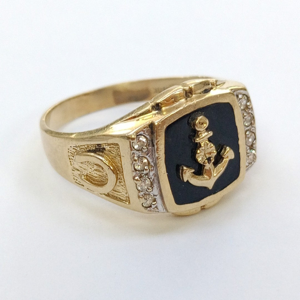 ANILLO ORO 14 K 5.3 GRMS (SEMINUEVO)