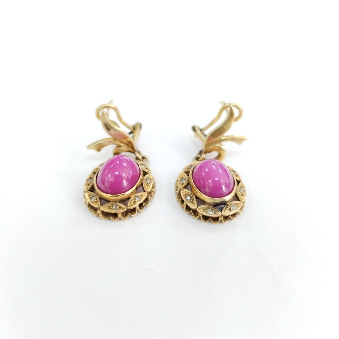 ARETES PAR ORO 14 K 7.3 GRMS (SEMINUEVO)