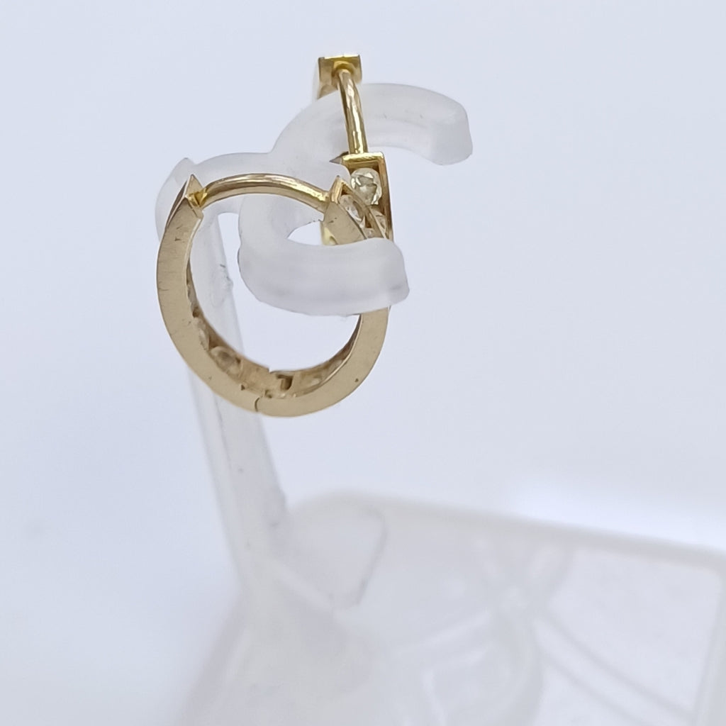 ARRACADAS PAR ORO 14 K 1,30 GRMS (SEMINUEVO)