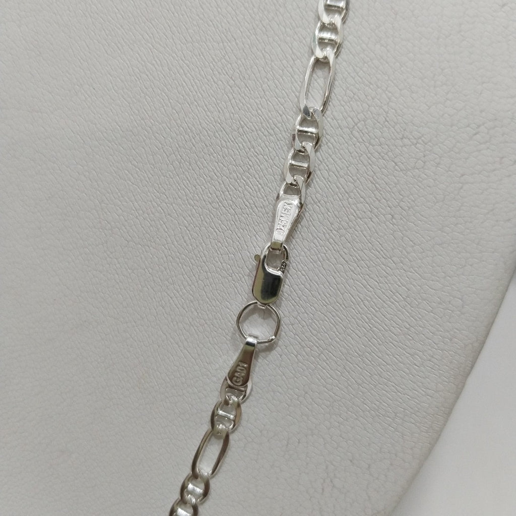 CADENA TEJIDO MARINERO PLATA .925 55 CM 7.9 GR (NUEVO)