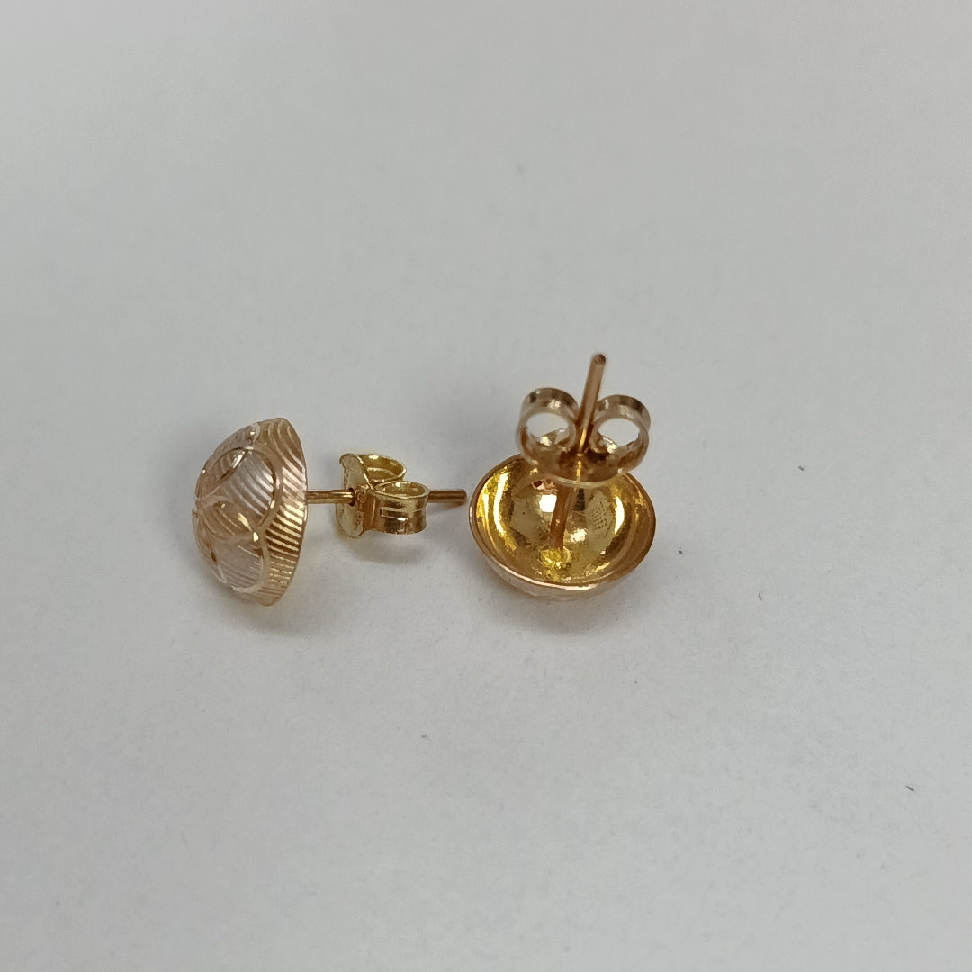 ARETES PAR ORO 14 K 1.4 GRMS (SEMINUEVO)