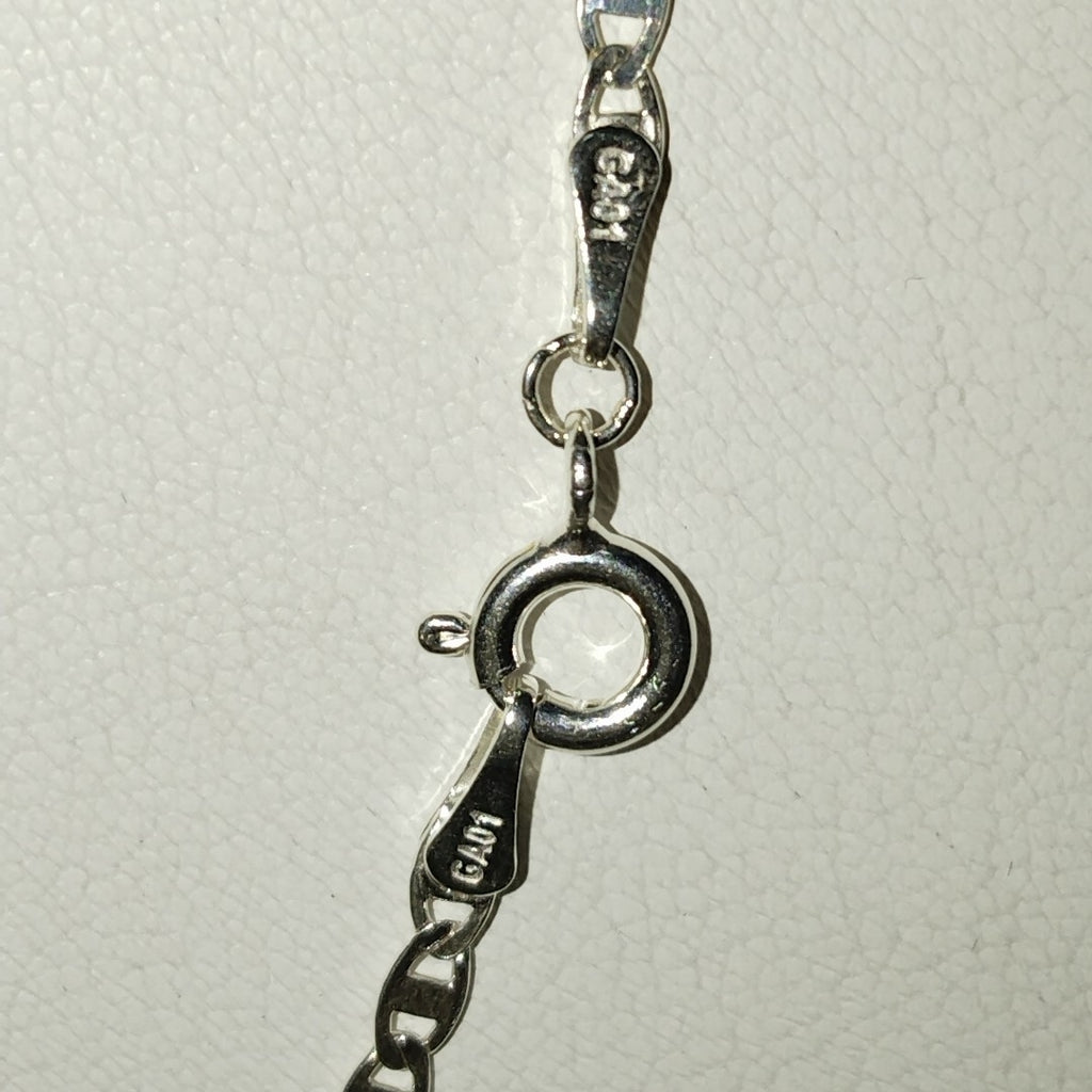 CADENA TEJIDO ESPEJO PLATA .925 55 CM 3.8 GR (NUEVO)