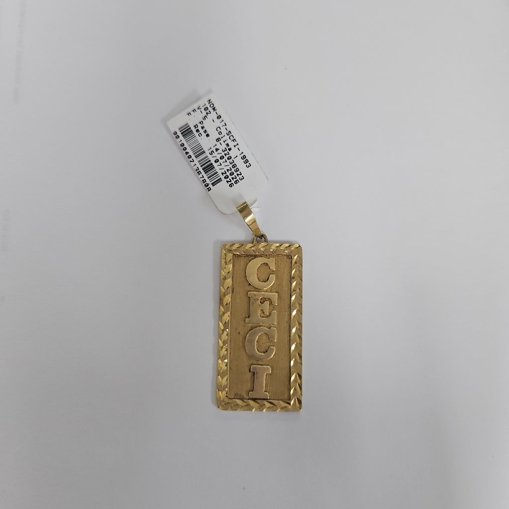 DIJE ORO 10 K 7.3 GRMS (SEMINUEVO)