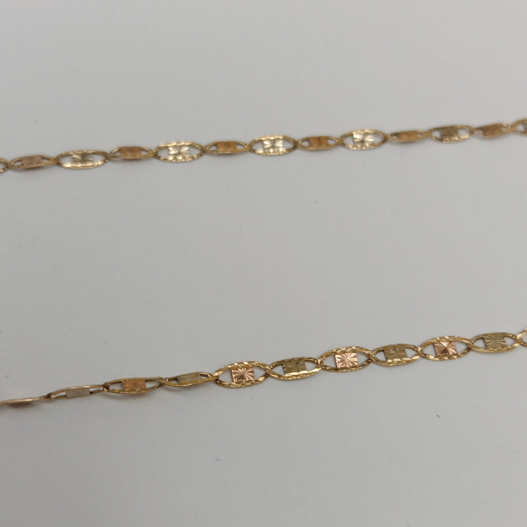 CADENA ORO 14 K 2.6 GRMS (SEMINUEVO)
