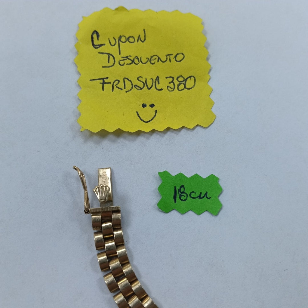 PULSERA ORO 14 K 33.4 GRMS (SEMINUEVO)