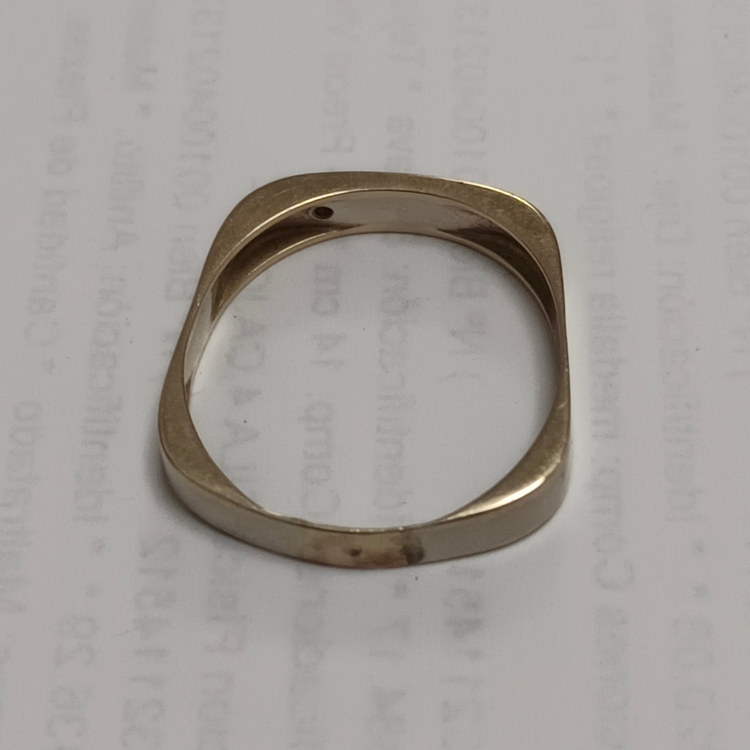 ARGOLLA ORO, ORO BLANCO 14 K 2.6 GRMS (SEMINUEVO)