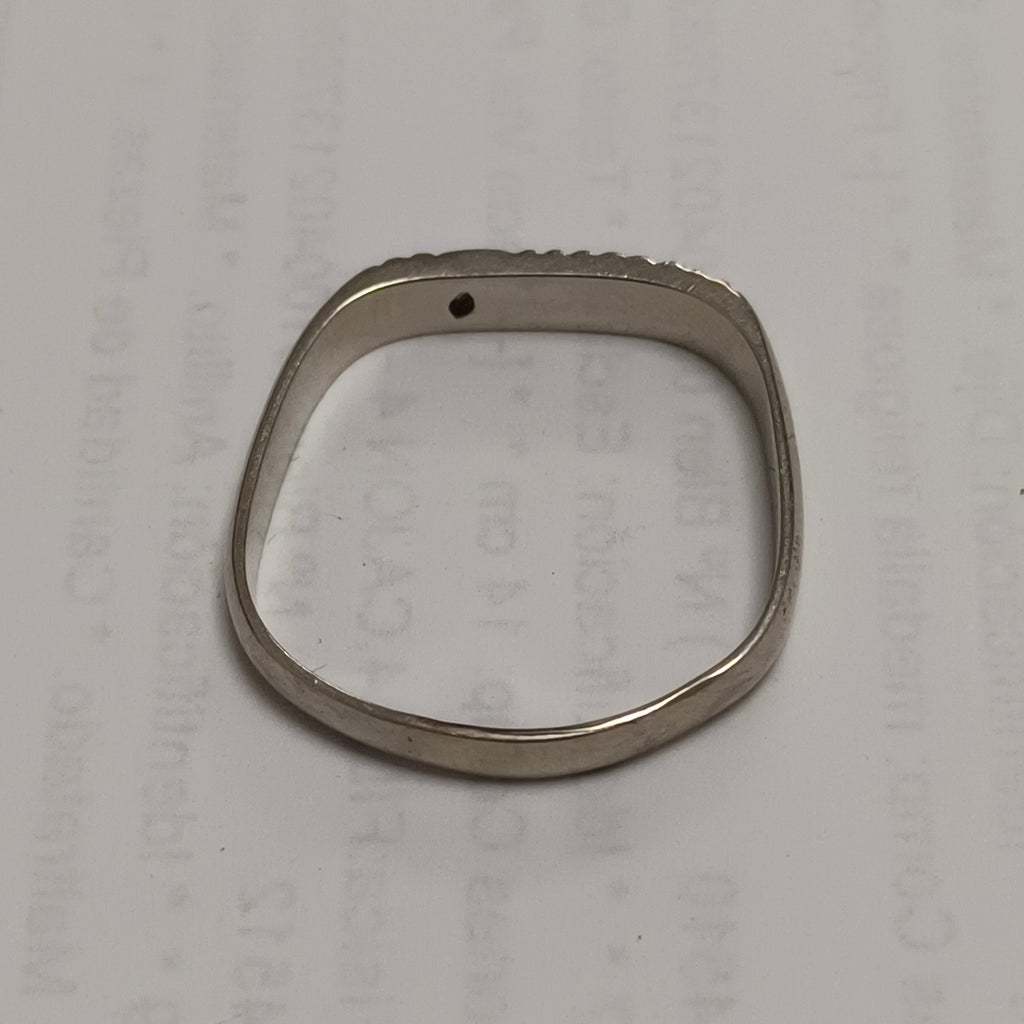 ARGOLLA ORO, ORO BLANCO 14 K 3 GRMS (SEMINUEVO)
