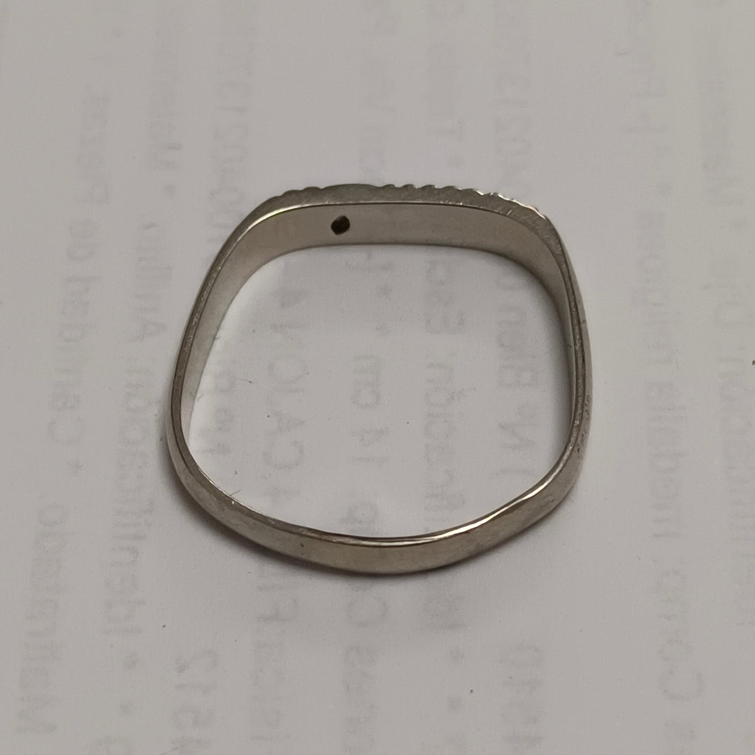 ARGOLLA ORO, ORO BLANCO 14 K 3 GRMS (SEMINUEVO)