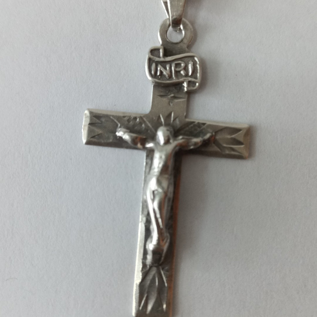 CADENA, CRUZ PLATA 19.8 GRMS (SEMINUEVO)