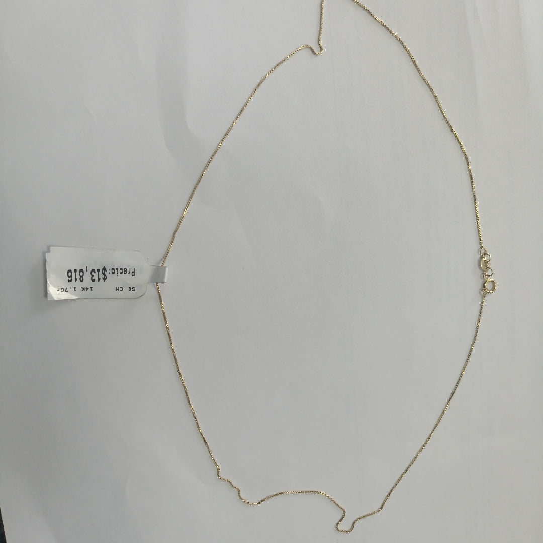 CADENA VENECIANA 1.7G 50 CM (NUEVO)
