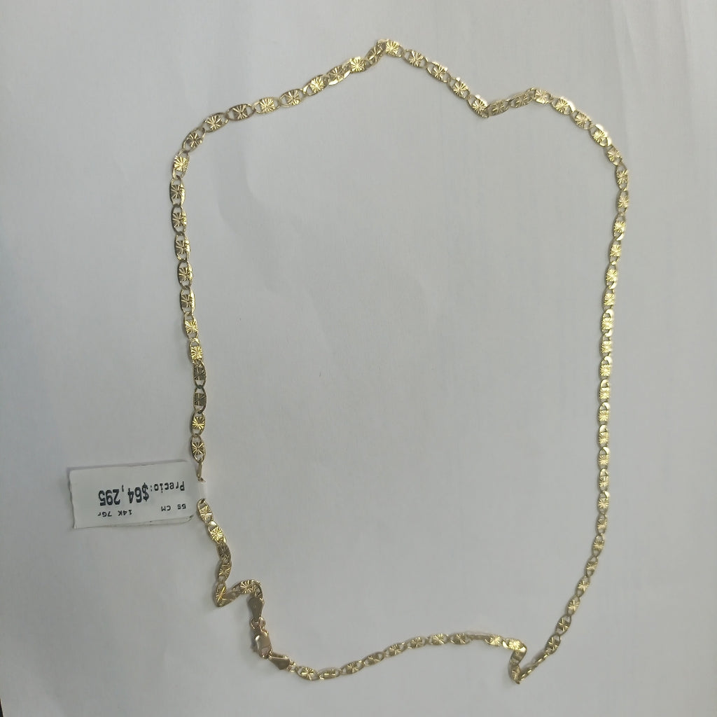 CADENAS GUCHI ORO 14K 55 CM 7 GR (NUEVO)