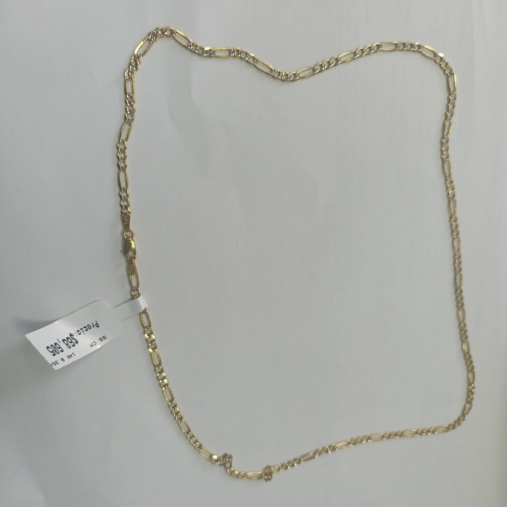 CADENA TEJIDO 3X1 8.3G 55 CM (NUEVO)