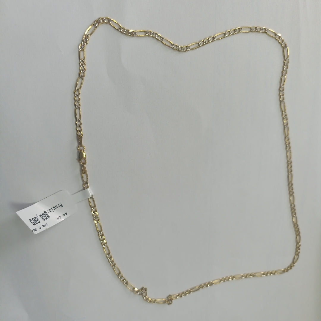 CADENA TEJIDO 3X1 8.3G 55 CM (NUEVO)