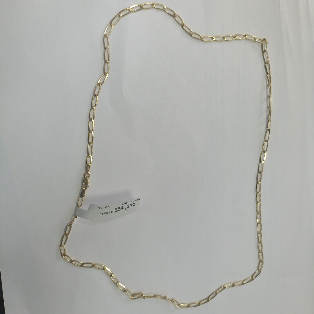 CADENA TEJIDO ESLABONES 6.6G 55 CM (NUEVO)
