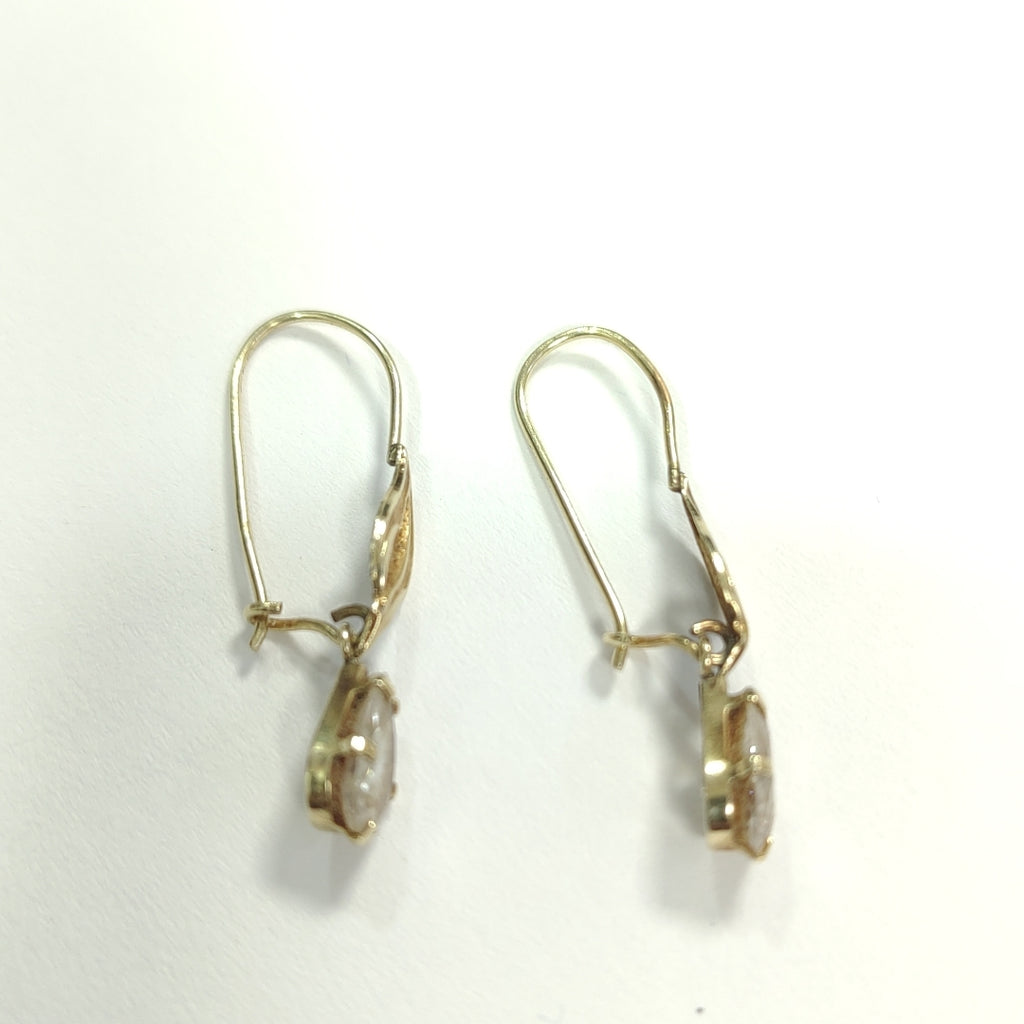 ARETES PAR ORO 10 K 1.3 GRMS (SEMINUEVO)