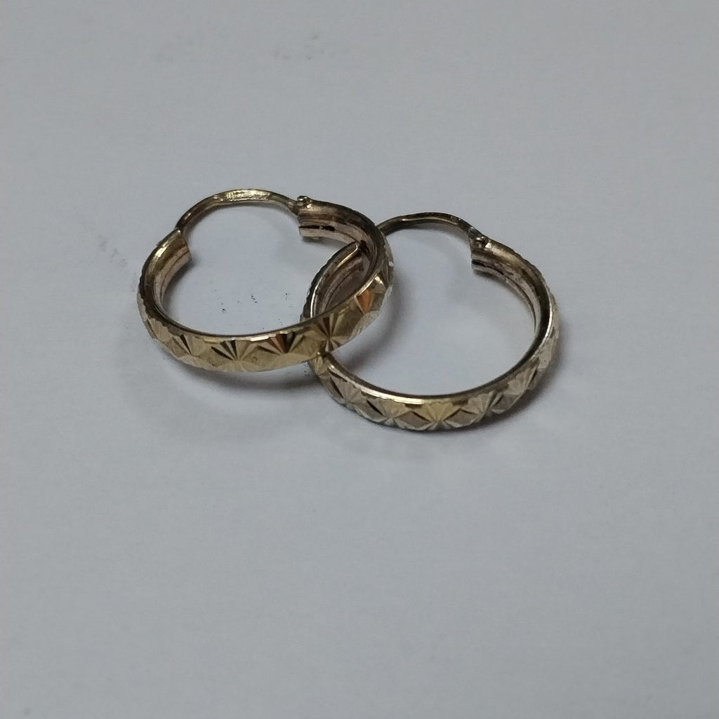 ARRACADAS PAR ORO 10 K 1.2 GRMS (SEMINUEVO)