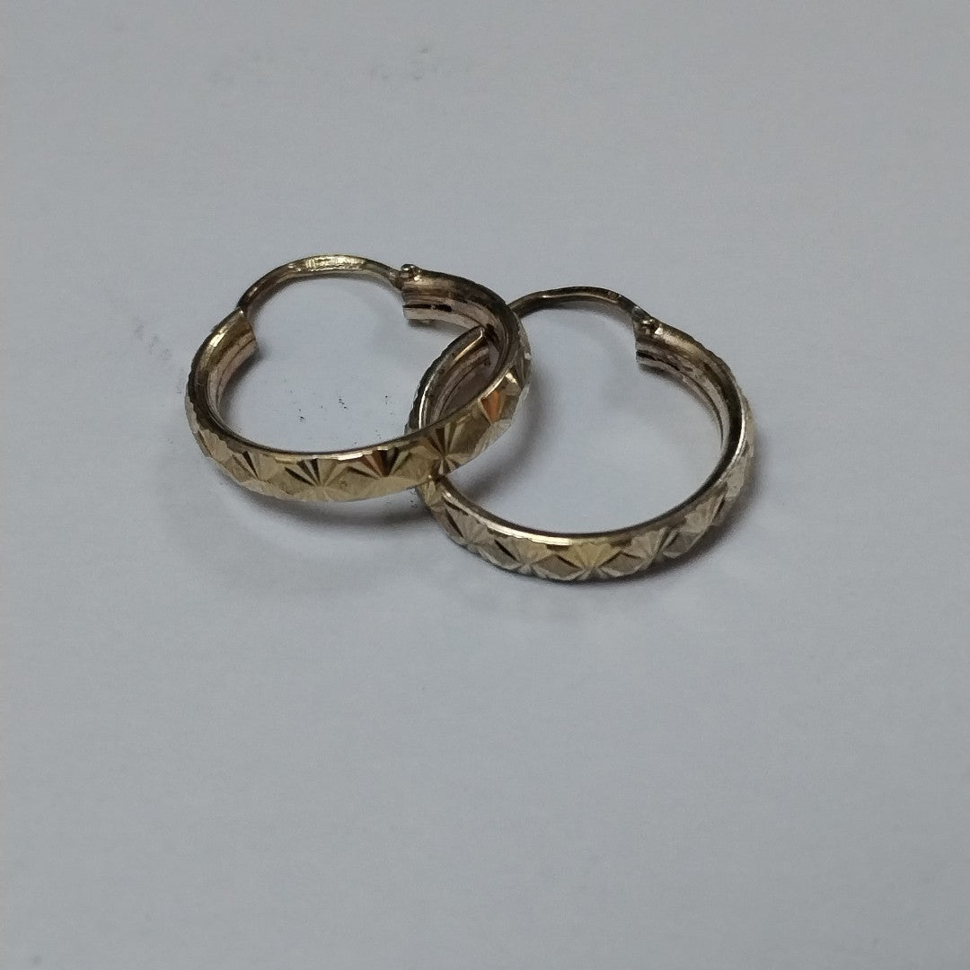 ARRACADAS PAR ORO 10 K 1.2 GRMS (SEMINUEVO)