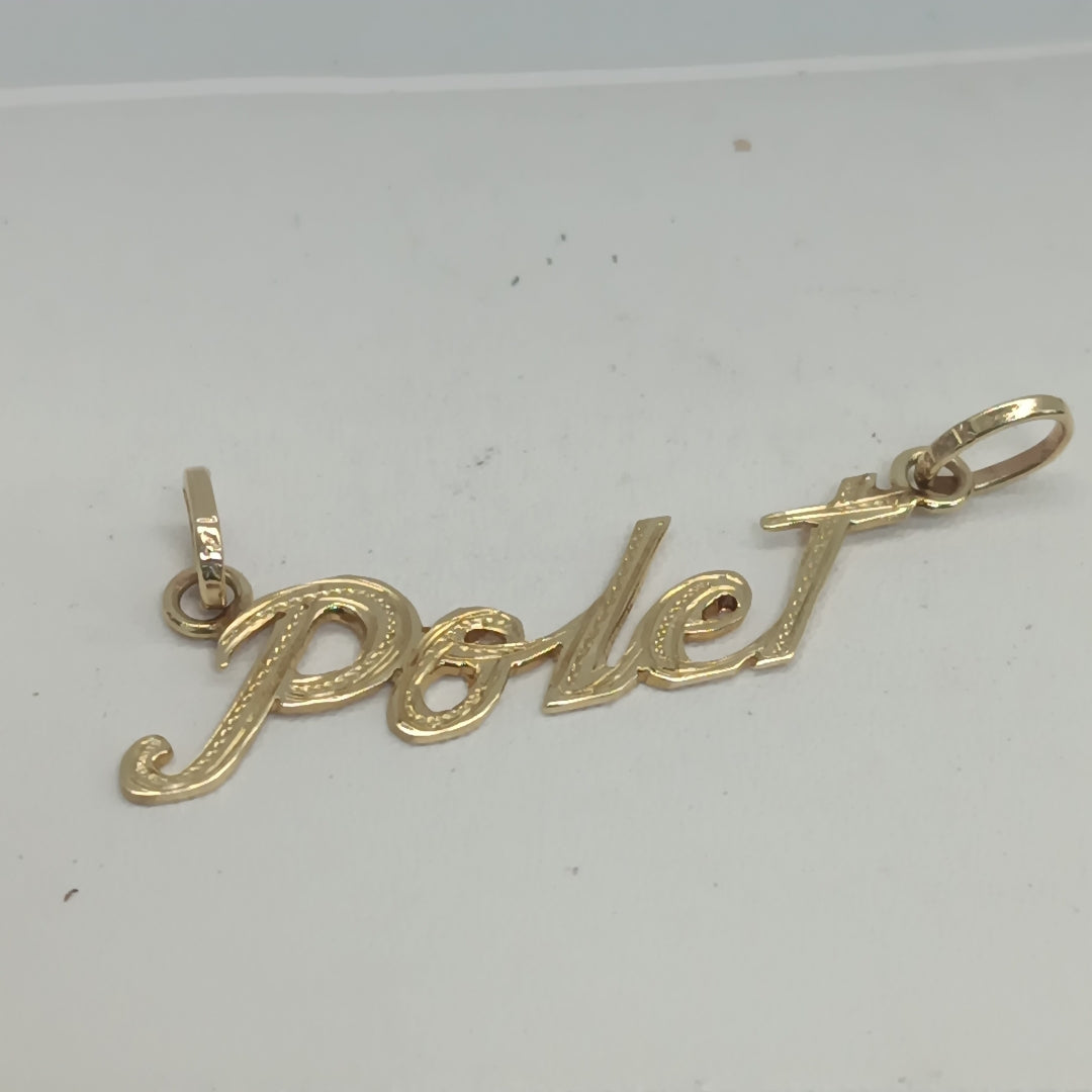 DIJE ORO 14 K 2 GRMS (SEMINUEVO)