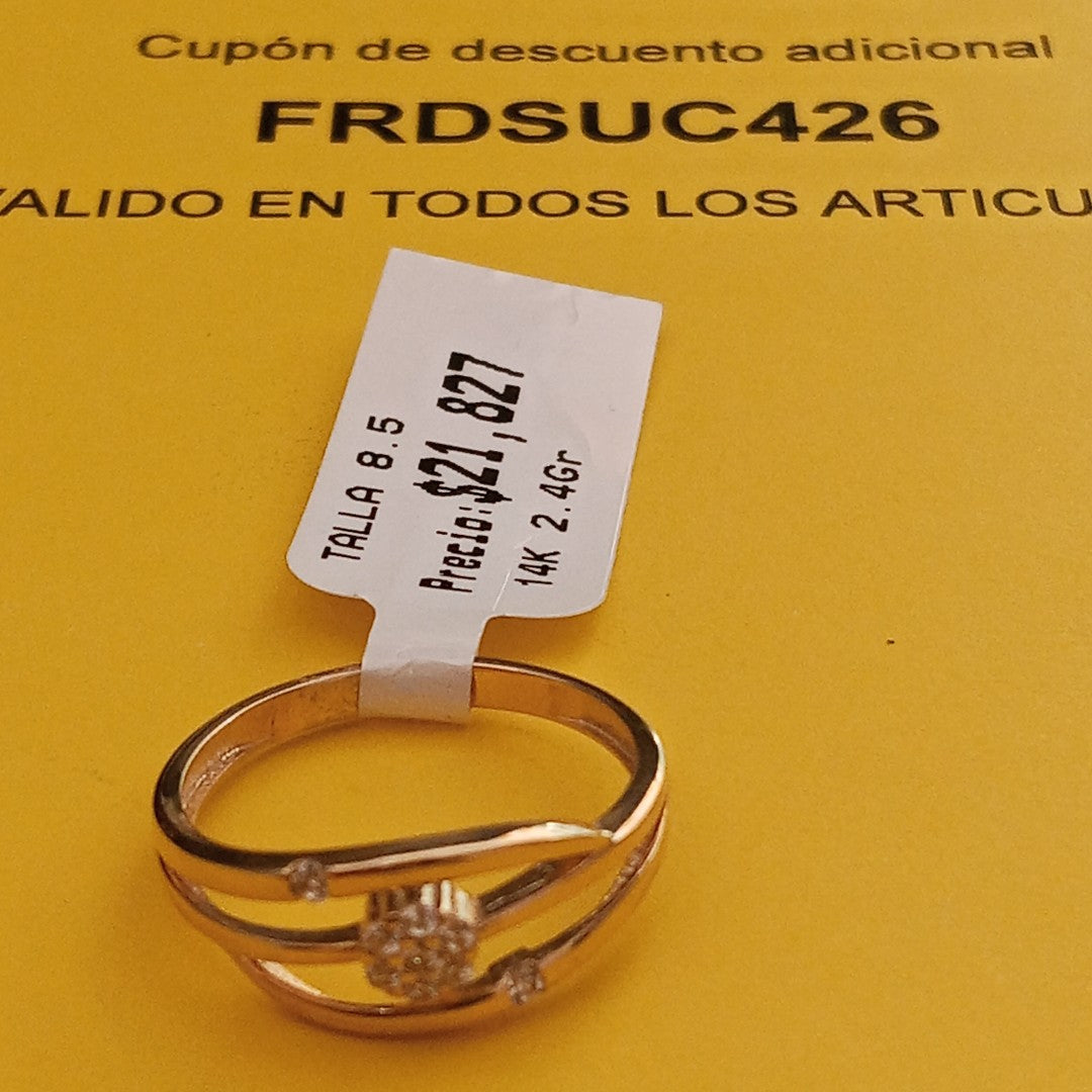 ANILLOS DAMA ORO 14K 2.4 (NUEVO)