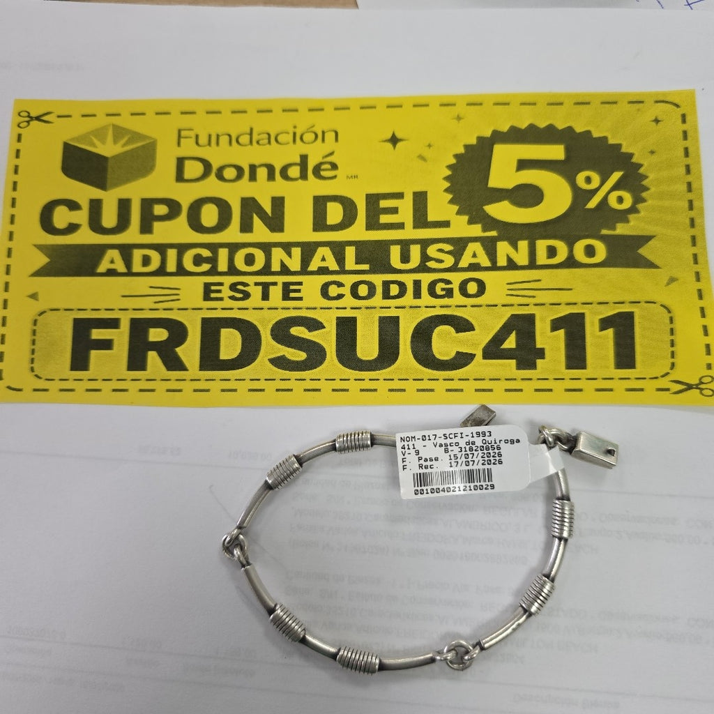 PULSERA PLATA 22.8 GRMS (SEMINUEVO)