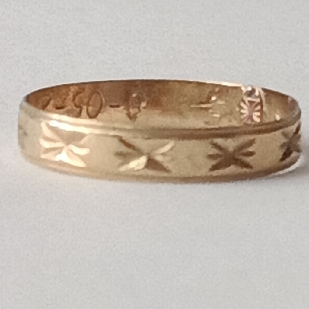 ARGOLLA ORO 10 K 0.8 GRMS (SEMINUEVO)