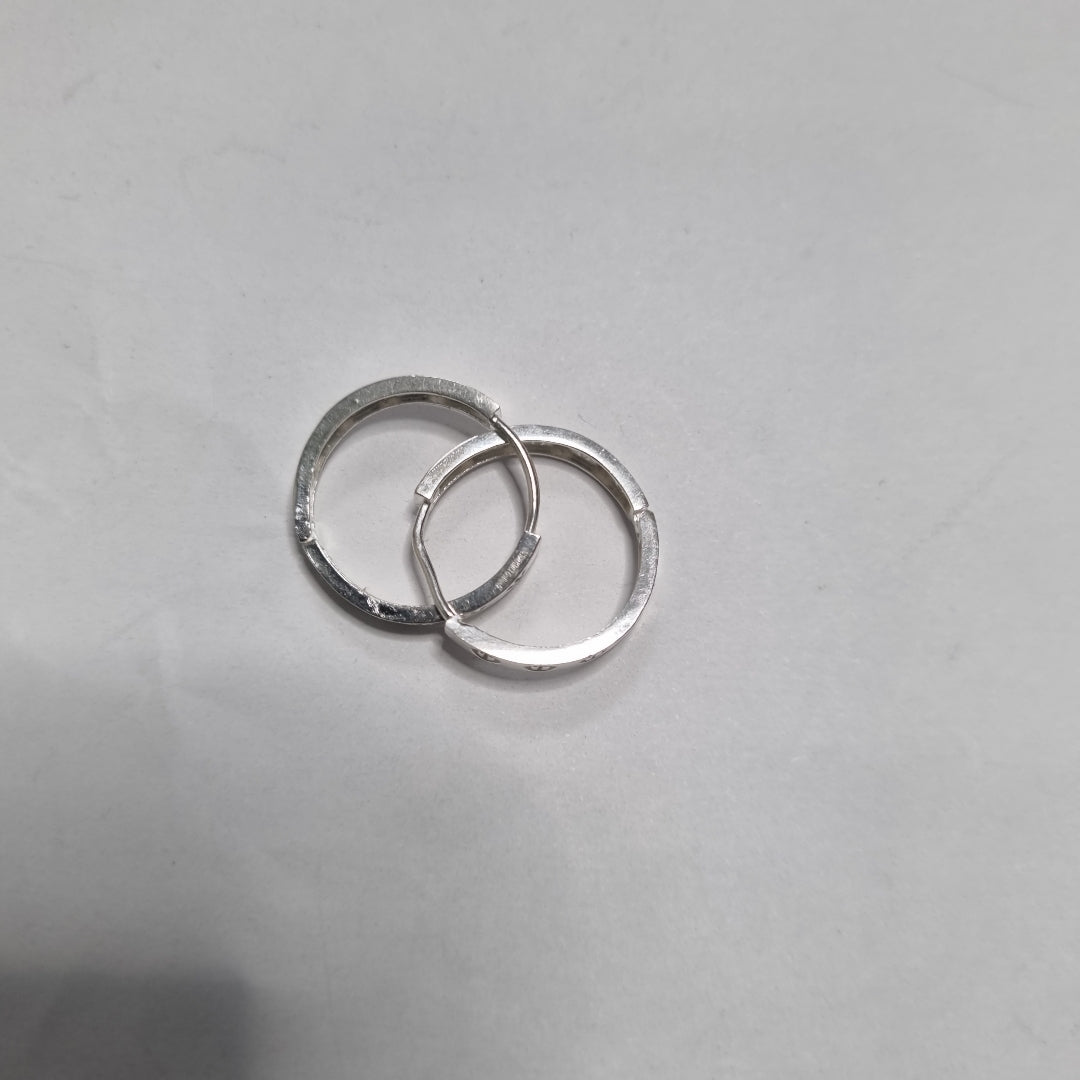 ARETES ARRACADAS FIG TORNILLOS PLATA .925 2.63 GR (NUEVO)