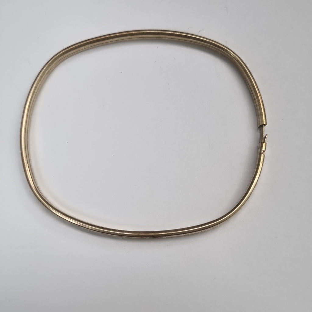 PULSERA RIGIDA ORO 10 K 4.3 GRMS (SEMINUEVO)