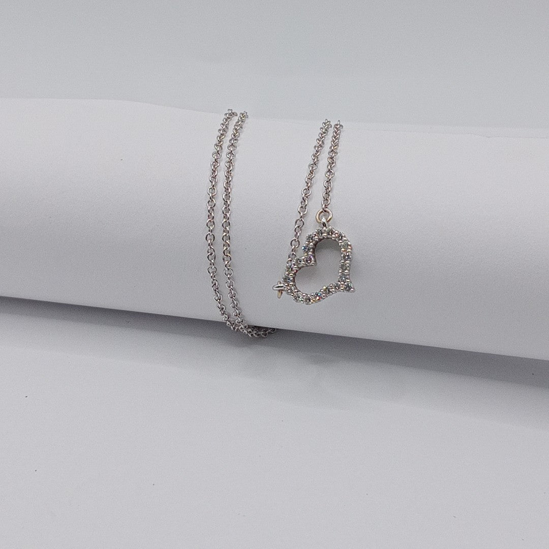 GARGANTILLA ORO BLANCO 14 K 3,50 GRMS (SEMINUEVO)