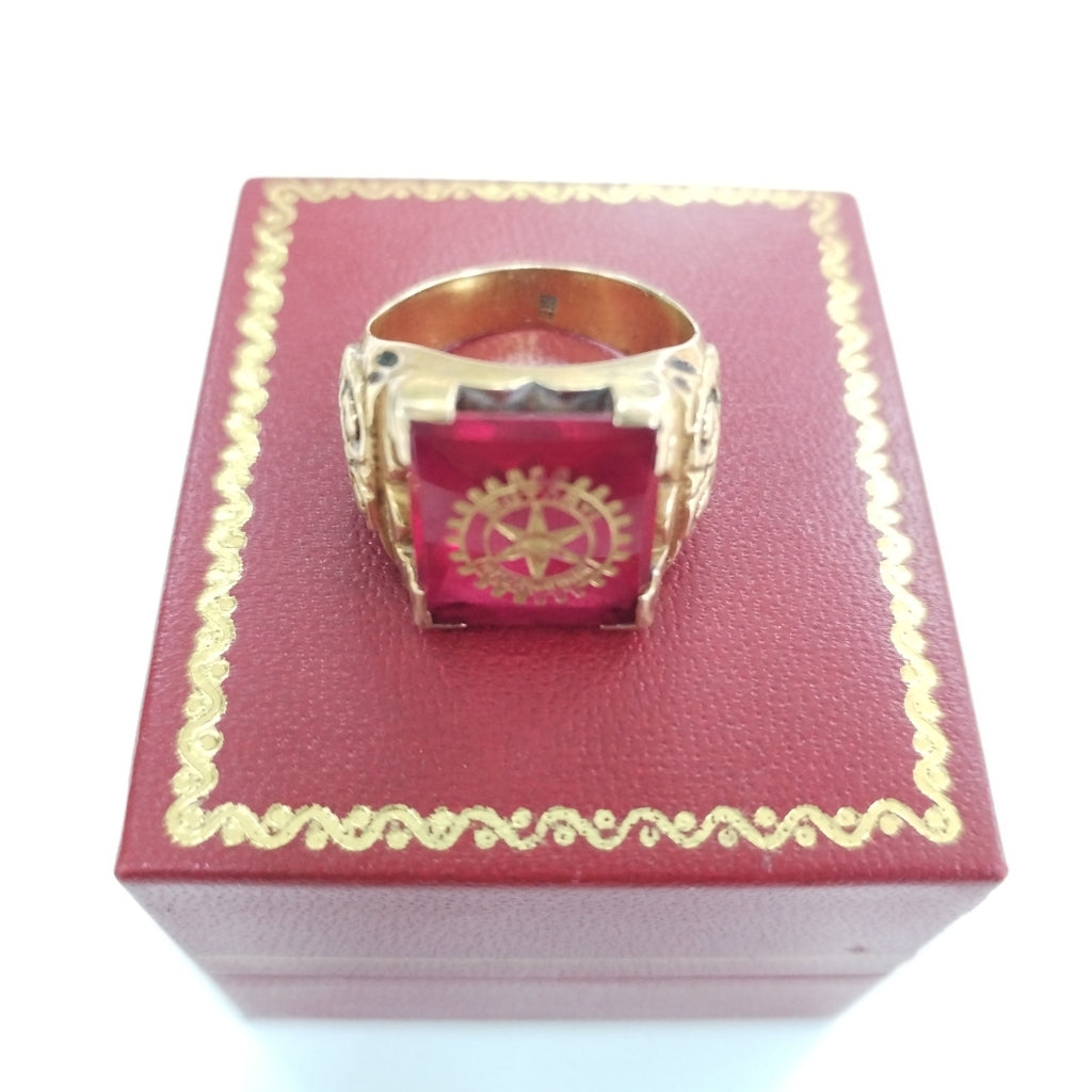 ANILLO ORO 14 K 13.2 GRMS (SEMINUEVO)