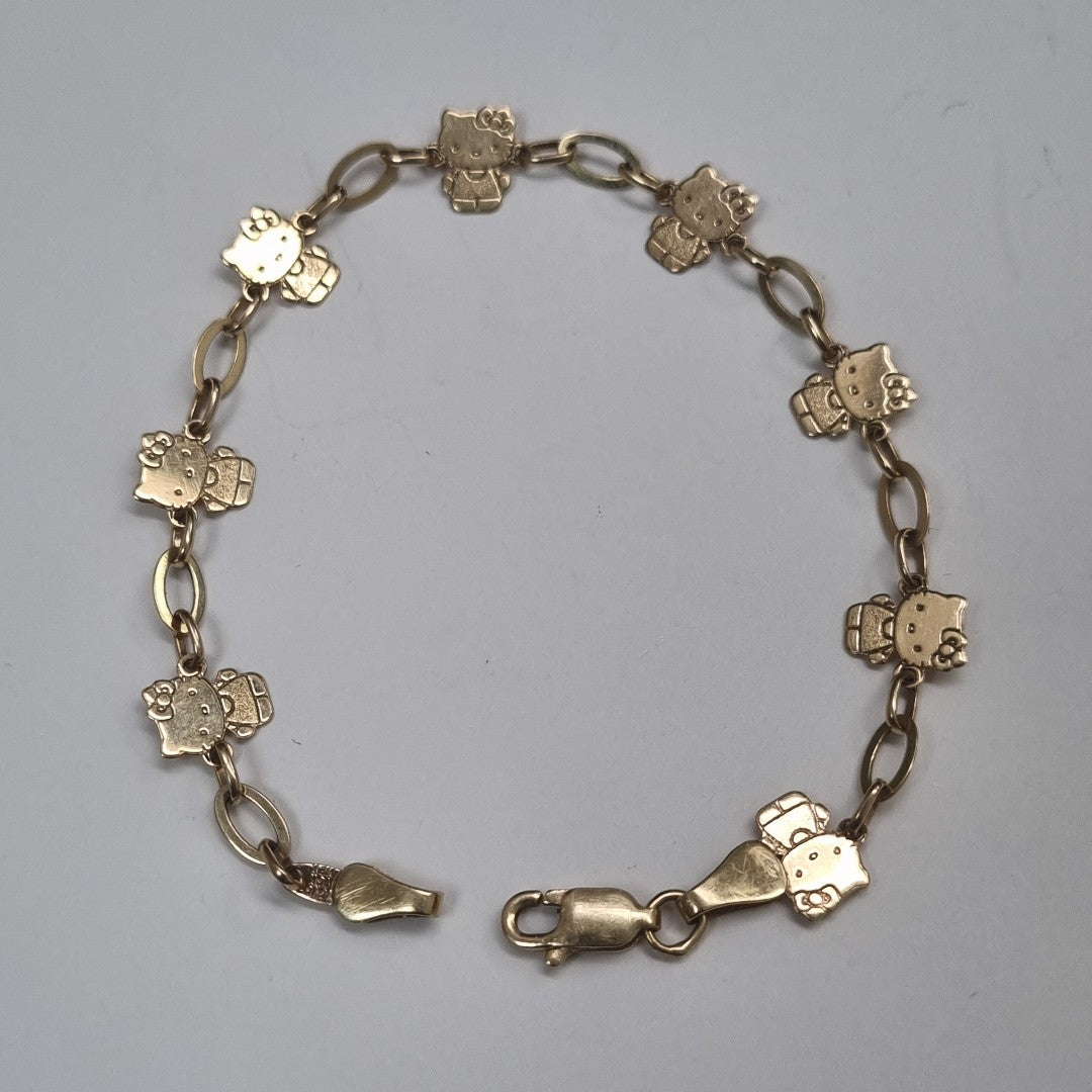 PULSERA ORO 14 K 3.2 GRMS (SEMINUEVO)