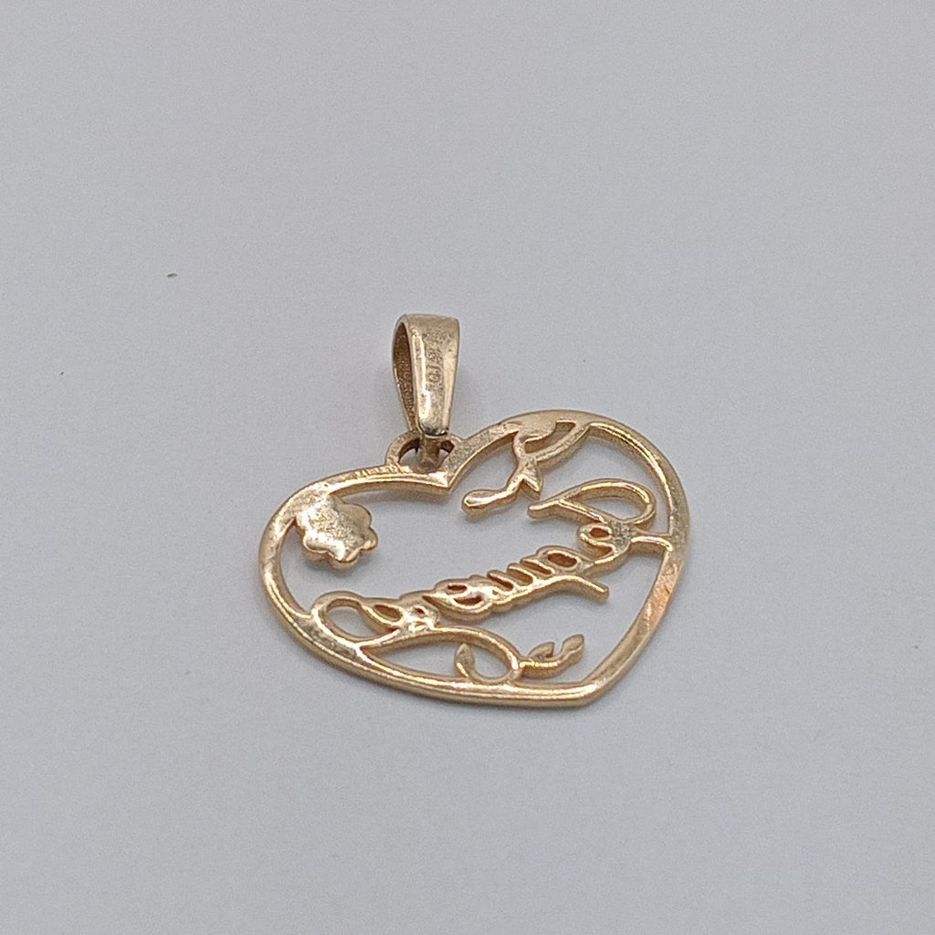 DIJE ORO COMBINADO 10 K 0.6 GRMS (SEMINUEVO)