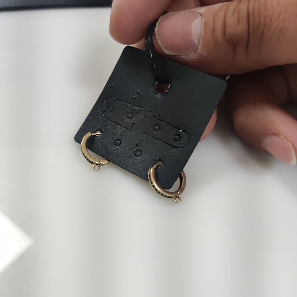 ARRACADAS PAR ORO 10 K 1.4 GRMS (SEMINUEVO)