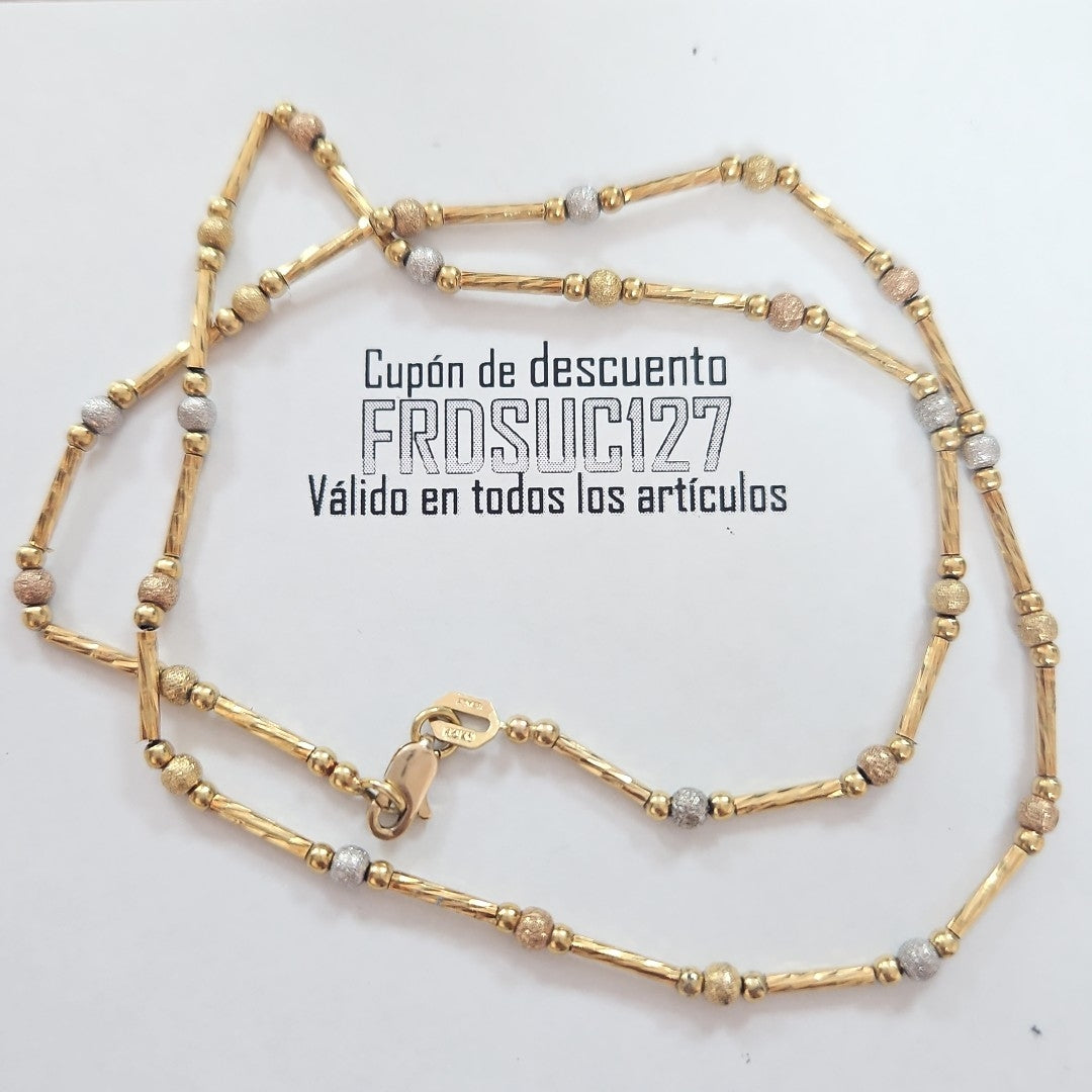 CADENA ORO 14 K 7,60 GRMS (SEMINUEVO)