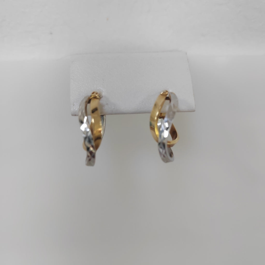 ARRACADAS PAR ORO 14 K 1.6 GRMS (SEMINUEVO)