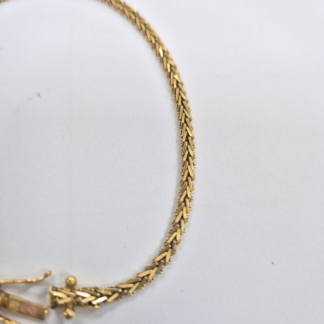 PULSERA ORO 18 K 7.4 GRMS (SEMINUEVO)