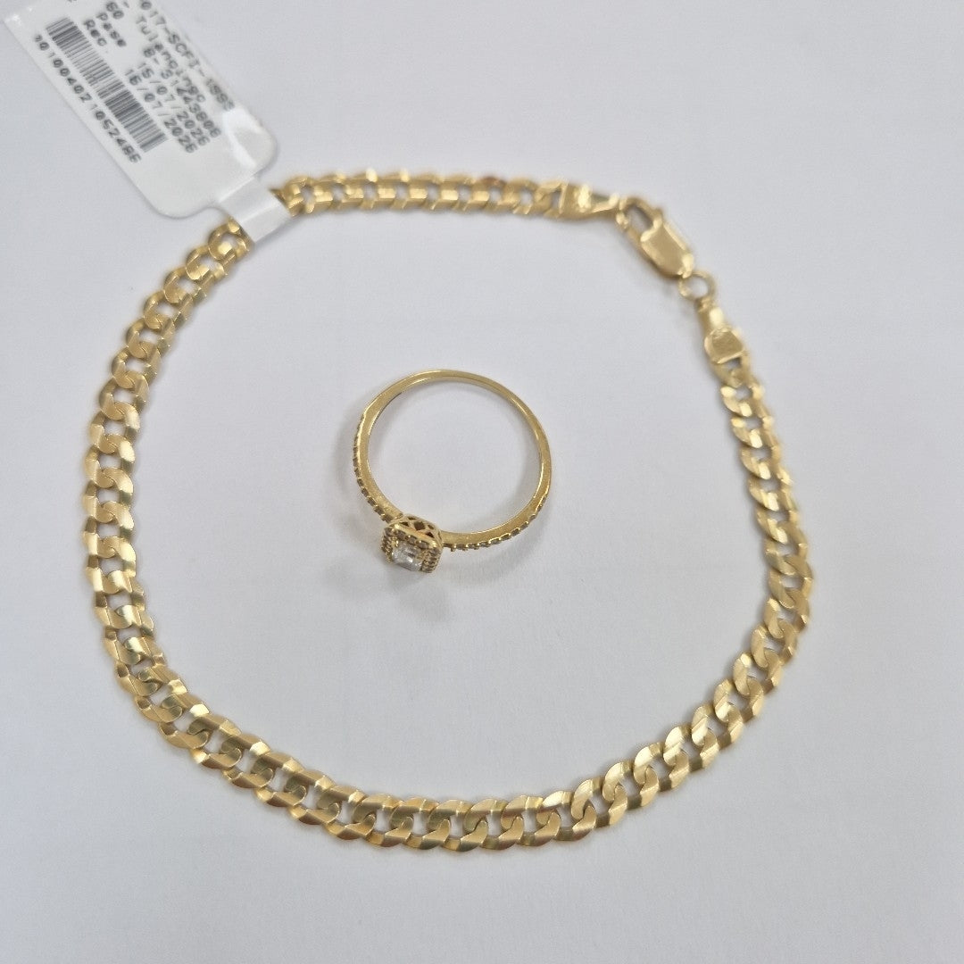 PULSERA ORO 14 K 6.8 GRMS (SEMINUEVO)
