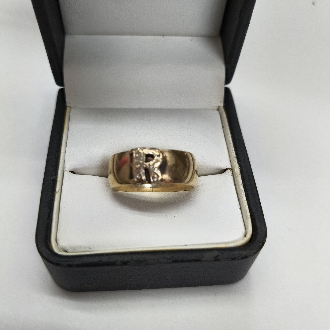 ANILLO ORO 10 K 9.8 GRMS (SEMINUEVO)