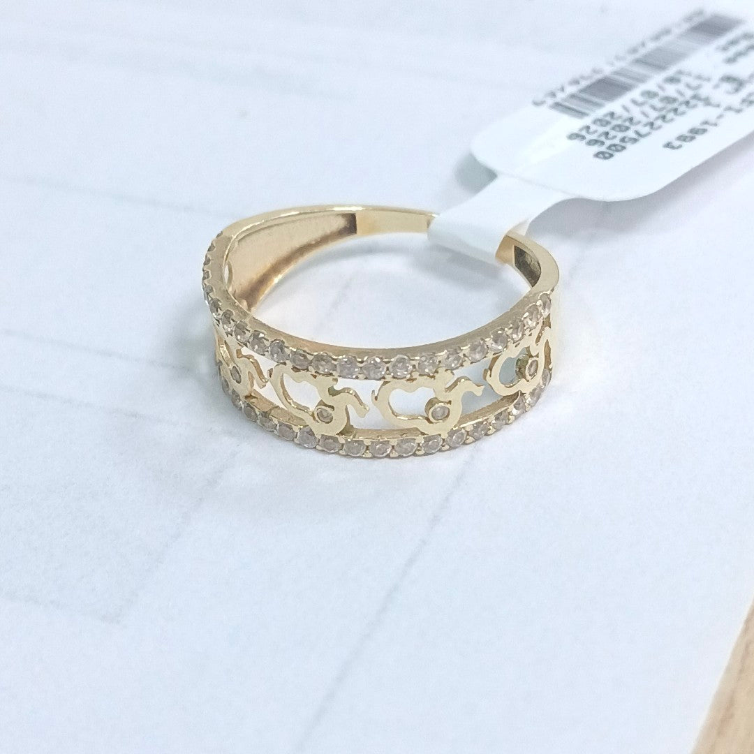 ANILLITO ORO 14 K 1.8 GRMS (SEMINUEVO)