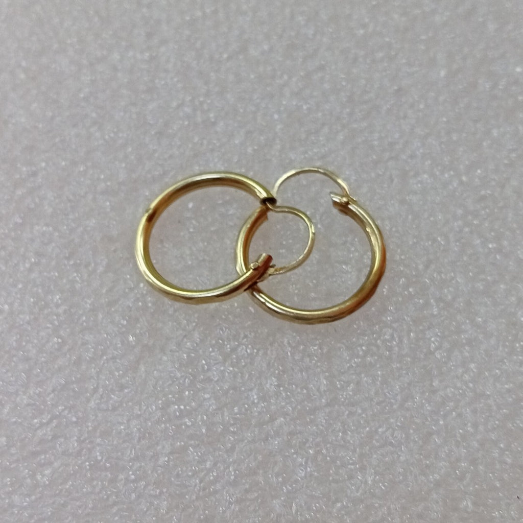 ARETES PAR ORO 10 K 1.1 GRMS (SEMINUEVO)