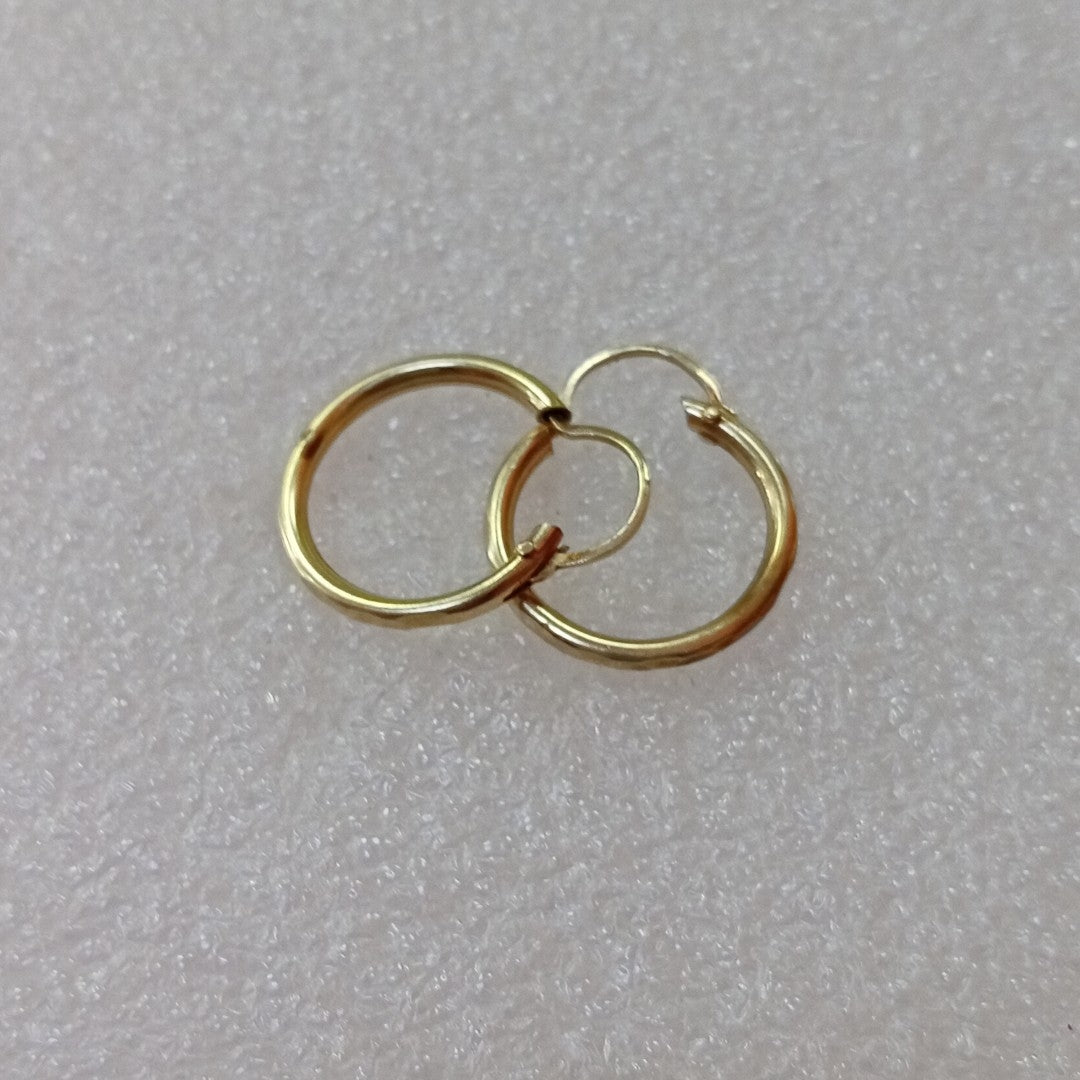 ARETES PAR ORO 10 K 1.1 GRMS (SEMINUEVO)