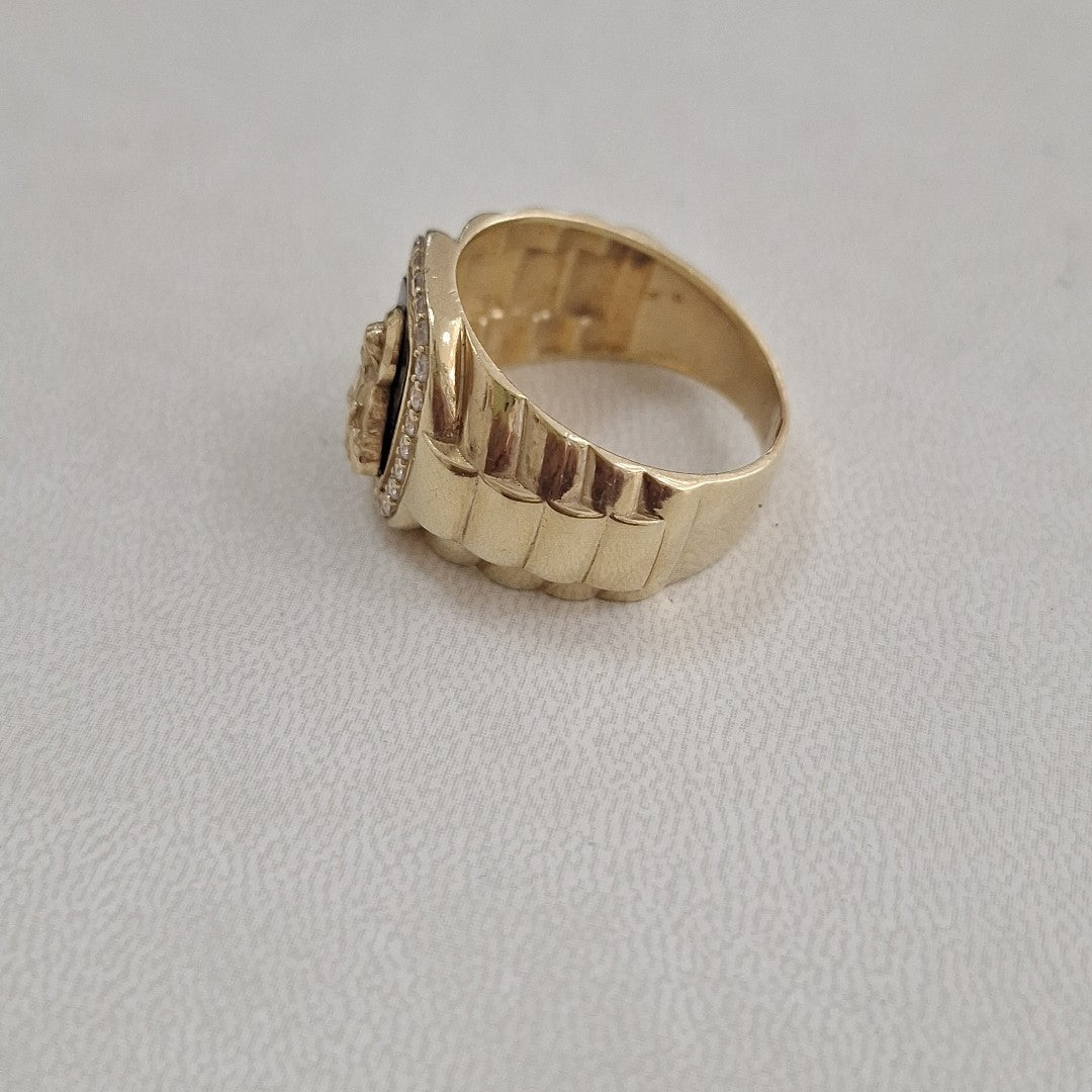 ANILLO ORO 10 K 5.8 GRMS (SEMINUEVO)