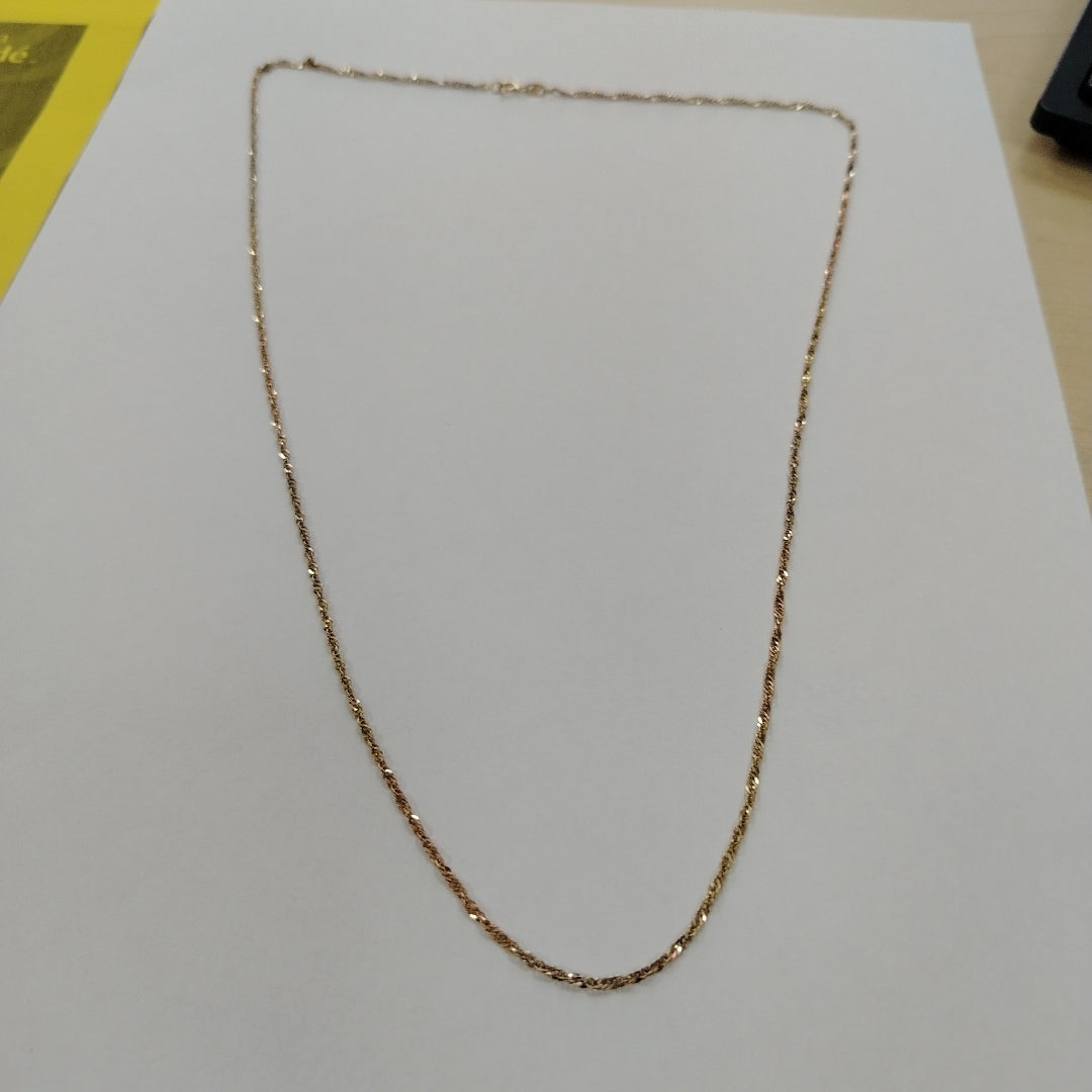 CADENA ORO 14 K 3.6 GRMS (SEMINUEVO)