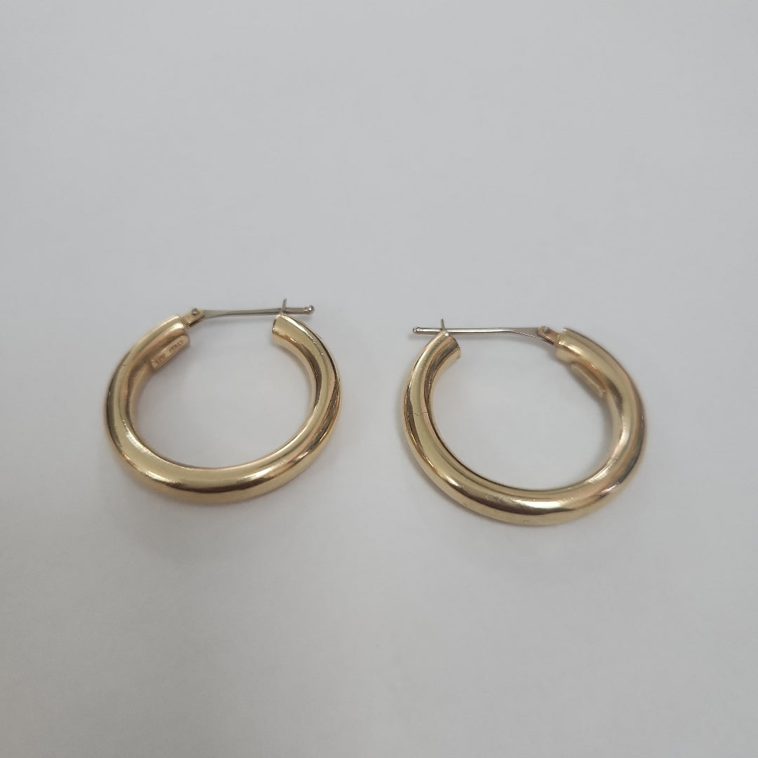 ARRACADAS PAR ORO 14 K 5.1 GRMS (SEMINUEVO)