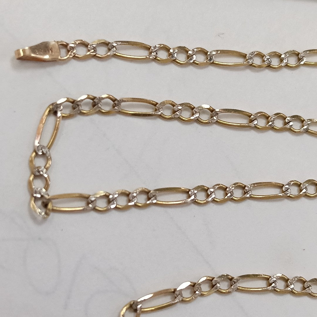 CADENA ORO, RODIADO 10 K 3.7 GRMS (SEMINUEVO)
