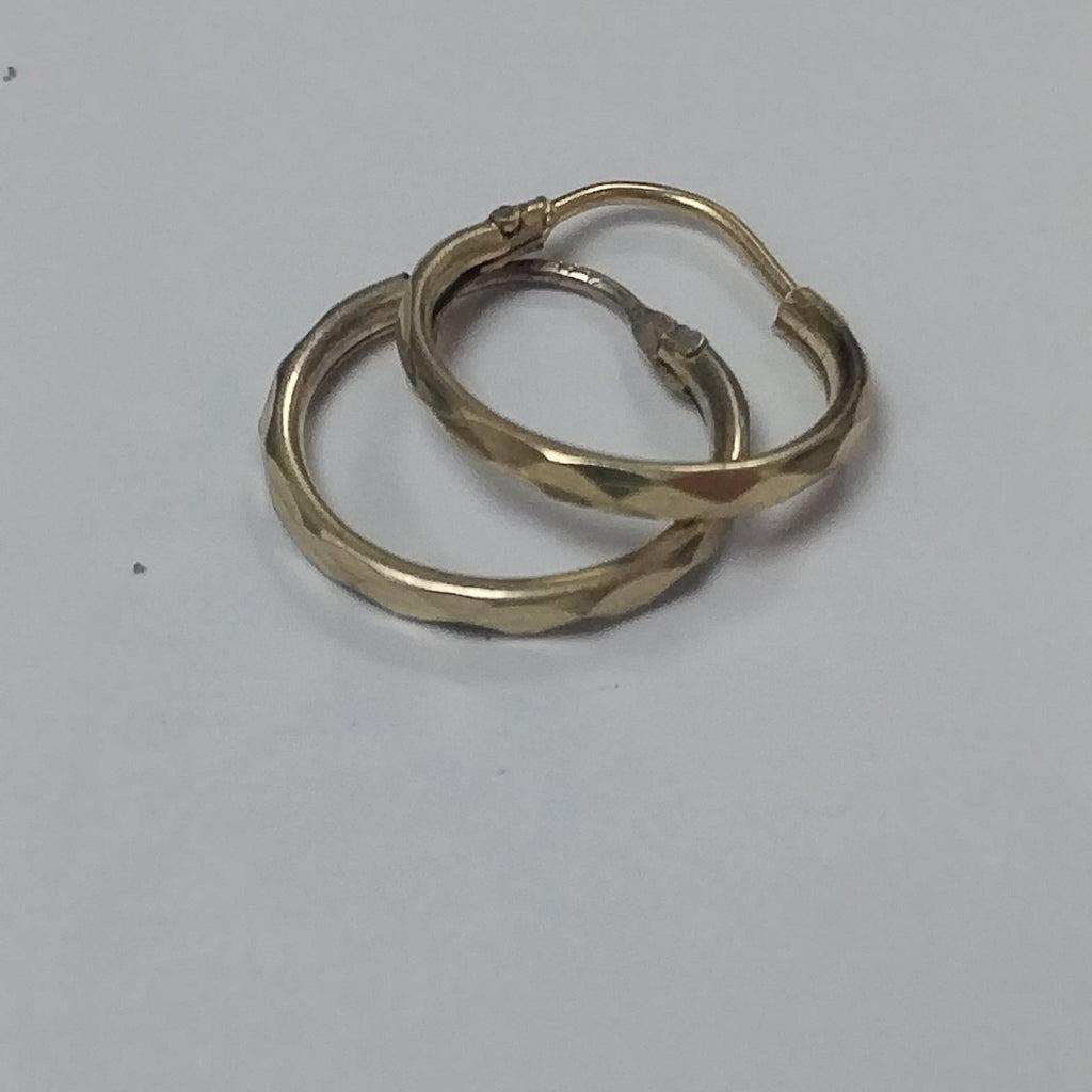 ARRACADAS PAR ORO 14 K 0.6 GRMS (SEMINUEVO)