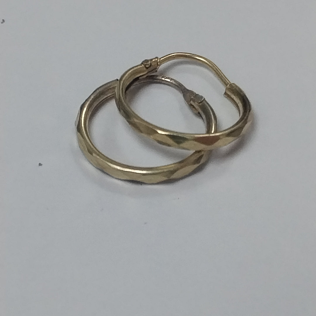 ARRACADAS PAR ORO 14 K 0.6 GRMS (SEMINUEVO)