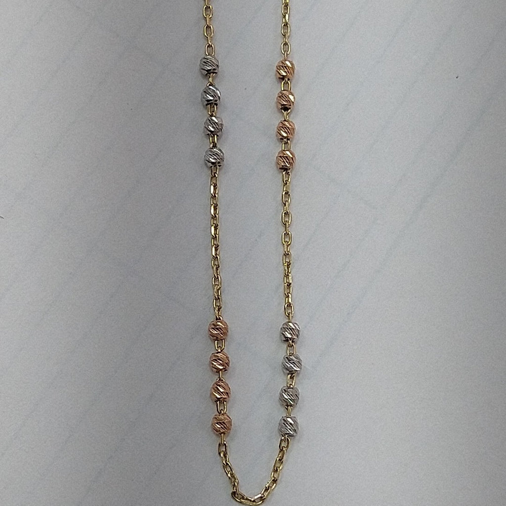 GARGANTILLA ORO 14 K 2.3 GRMS (SEMINUEVO)
