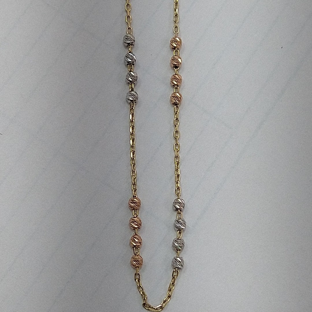 GARGANTILLA ORO 14 K 2.3 GRMS (SEMINUEVO)