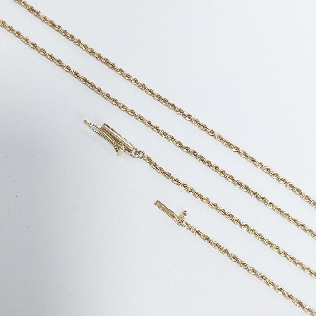 CADENA ORO 14 K 6.8 GRMS (SEMINUEVO)