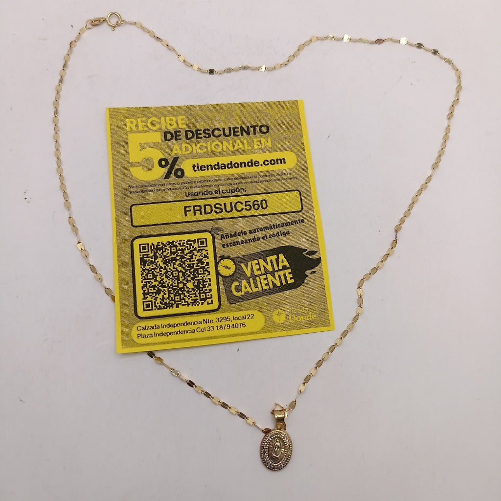 CADENA ORO 10 K 1.4 GRMS (SEMINUEVO)